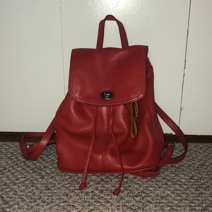 Coach back pack purse